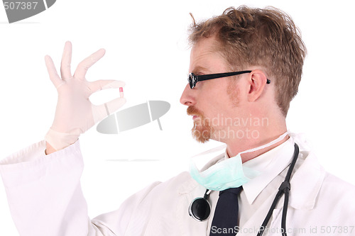 Image of doctor with tablet 