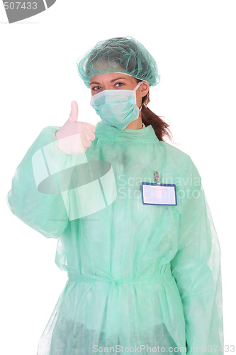 Image of successful healthcare worker