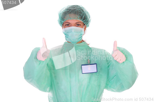 Image of successful healthcare worker