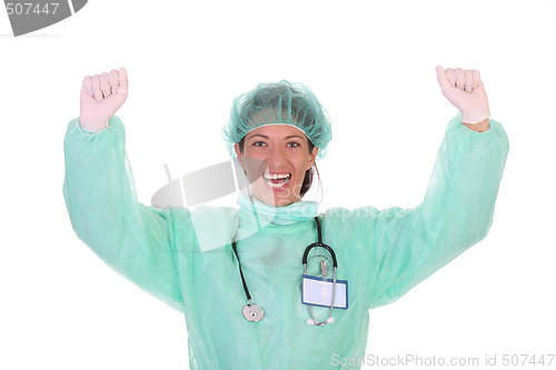 Image of successful healthcare worker 