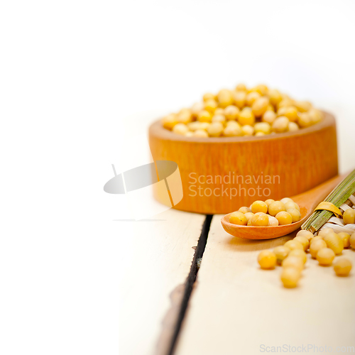 Image of organic soya beans