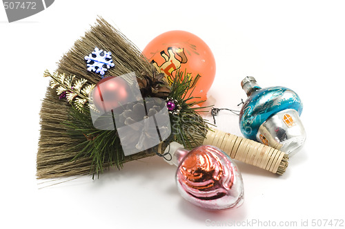 Image of Cristmas besom 3