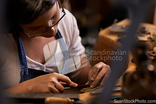 Image of Crafted with care. An artist creating something out of wood.