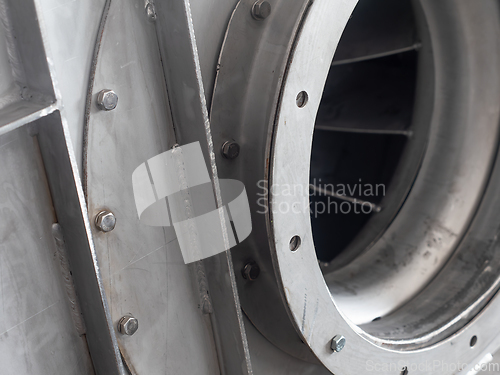 Image of Detail of centrifugal fan