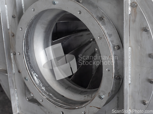 Image of Detail of centrifugal fan