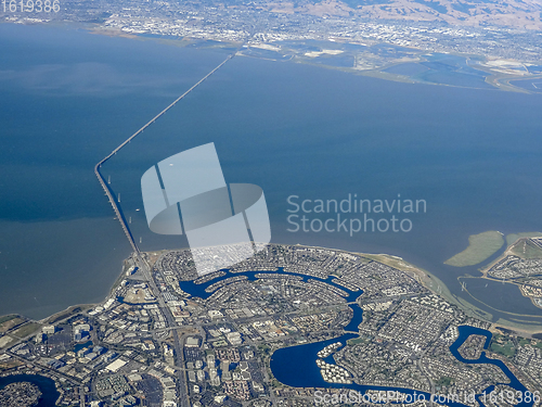 Image of San Francisco Bay aerial view