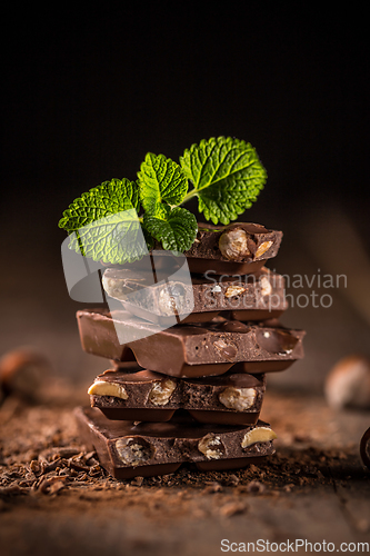 Image of Chocolate pieces