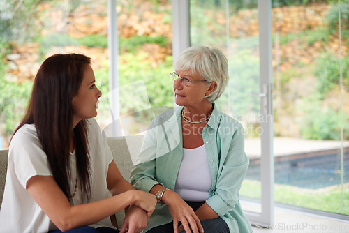 Image of A mother is a daughters best friend. An adult daughter and her mother spending time together.