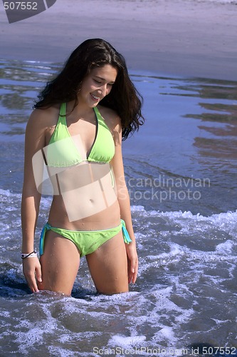 Image of Girl on the beach