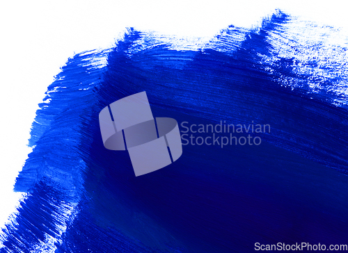 Image of Blue and white hand drawn paint background