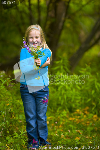 Image of Wildflowers Presented by Girl