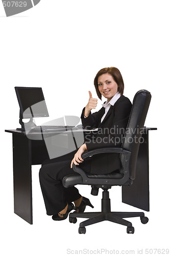 Image of Positive businesswoman