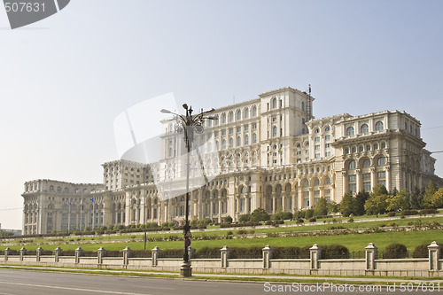 Image of The Parliament House-Bucharest,Romania