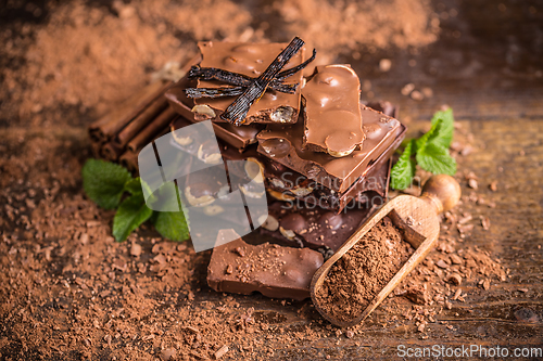 Image of Dark hazelnut chocolate