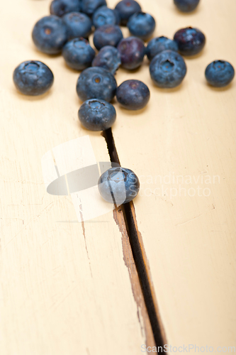 Image of fresh blueberry