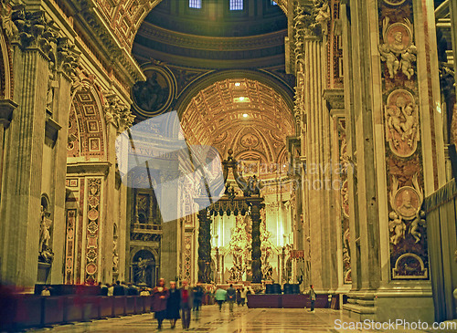 Image of Basilica St.Peter's  in Vatican,  Rome