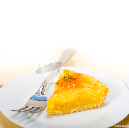 Image of fresh pears pie dessert cake