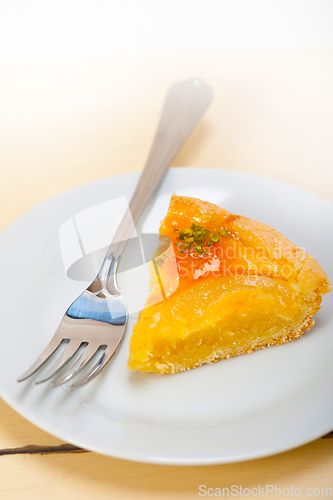 Image of fresh pears pie dessert cake