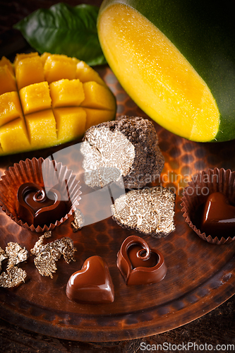 Image of Heart shaped praline