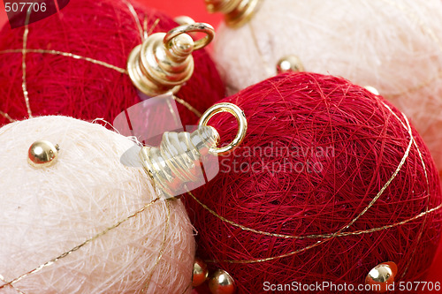 Image of christmas ball background
