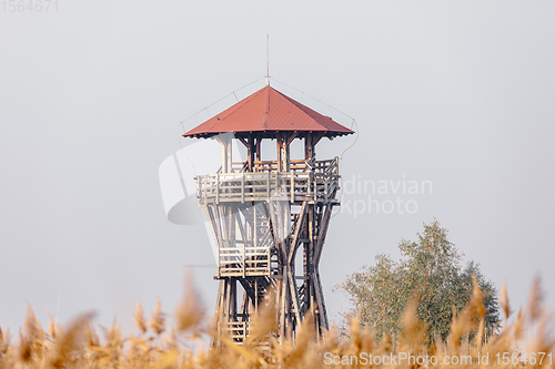 Image of Birdwatching observation tower, Hungary Hortobagy