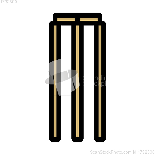 Image of Cricket Wicket Icon