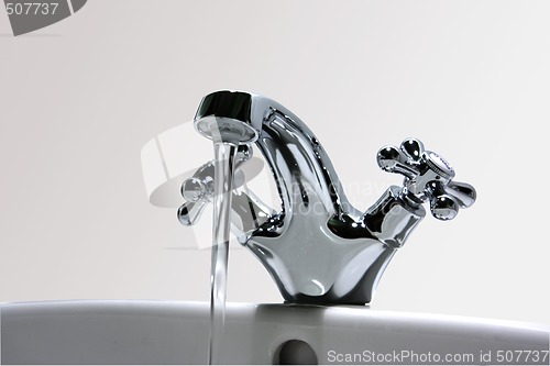 Image of Running tap water