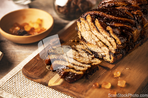 Image of Chocolate swirl bread