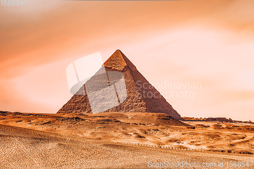 Image of The Pyramid Of Khafre, Giza, Egypt