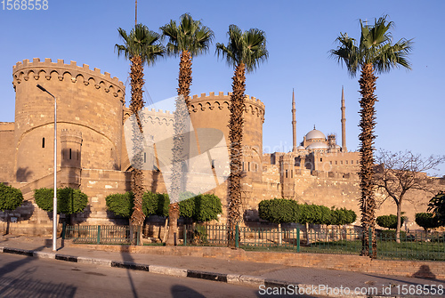 Image of Mosque of Saladin Citadel, Salah El-Deen square, Cairo, Egypt