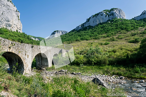 Image of Old Bridge Over The River