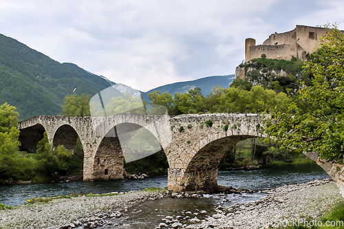 Image of Old Bridge Over The River