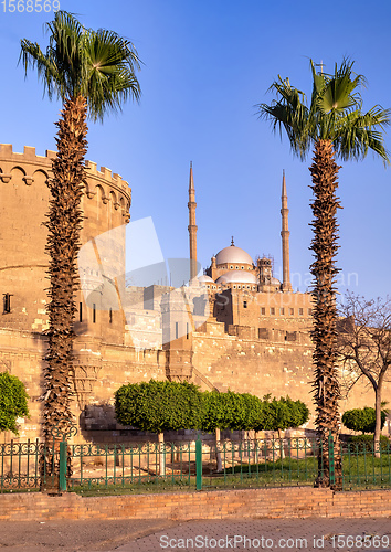 Image of Mosque of Saladin Citadel, Salah El-Deen square, Cairo, Egypt