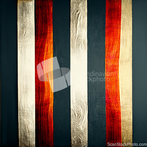 Image of Artistic abstract artwork, textures lines stripe pattern design.