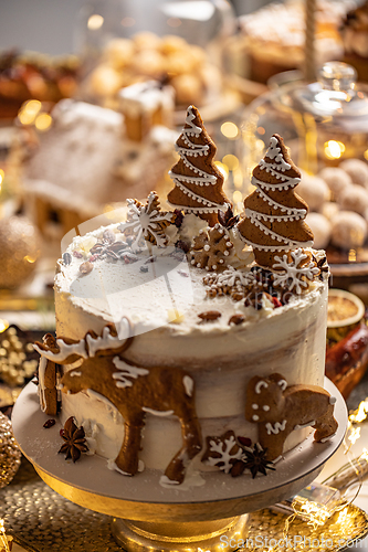 Image of Festive Christmas cake