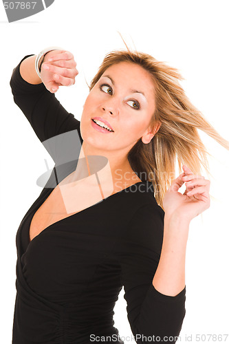 Image of beautiful young woman