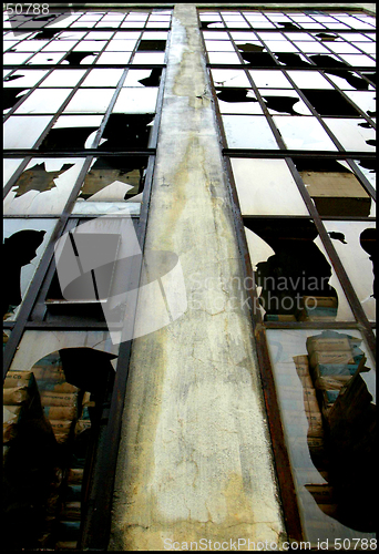 Image of broken windows