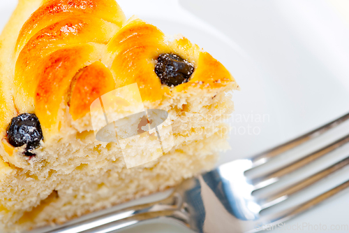 Image of blueberry bread cake dessert