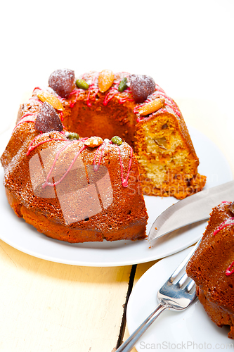 Image of chestnut cake bread dessert