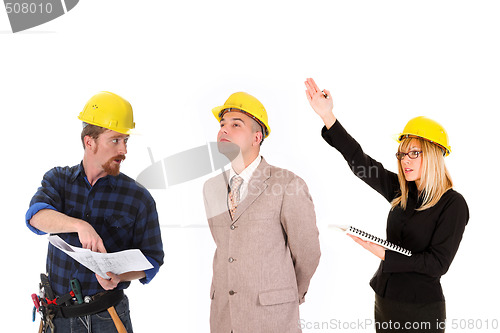 Image of business team work