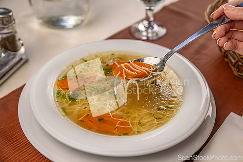 Image of Chicken noodle soup