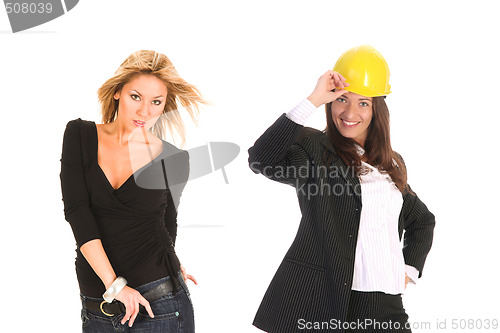 Image of two businesswoman