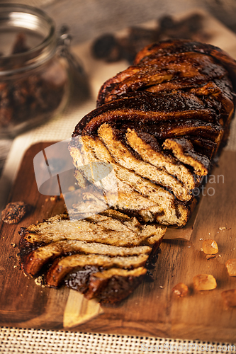 Image of Swirl brioche or chocolate braided bread