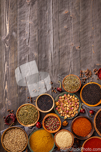 Image of Composition of spices and seasonings