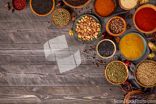 Image of Indian spices and herbs