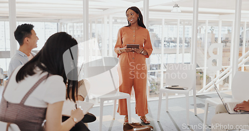 Image of about us, asian, black woman, business, business meeting, business people, circle, coaching, collaboration, college, communication, company, corporate, digital marketing, diversity, education, employ