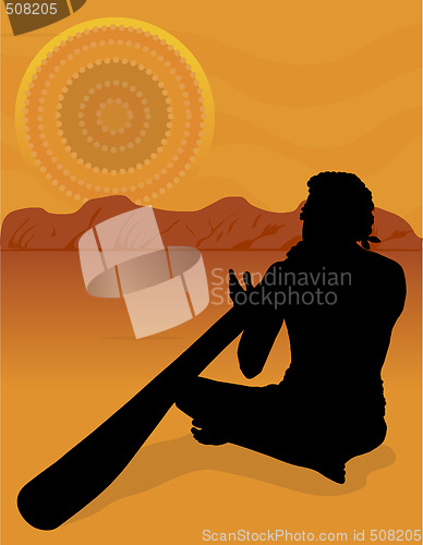 Image of Aboriginal Silhouette