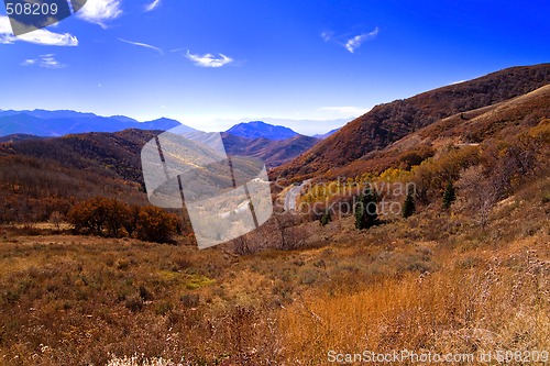 Image of Country with Mountains