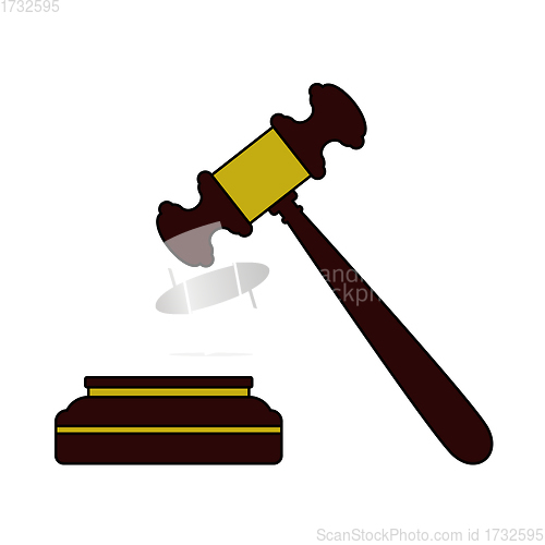 Image of Judge Hammer Icon