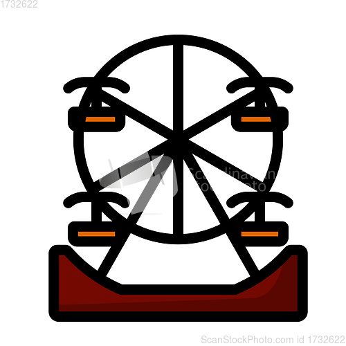 Image of Ferris Wheel Icon